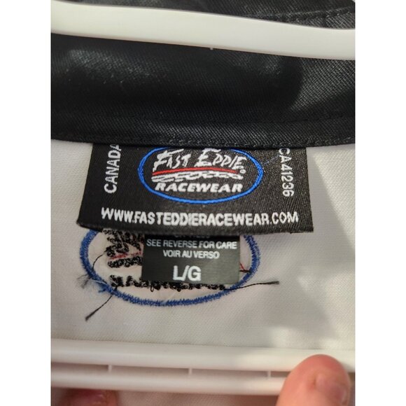 Fast Eddie Racewear Long Sleeves Shirt Nascar Nextel Large Pre-Owned - Picture 2 of 10